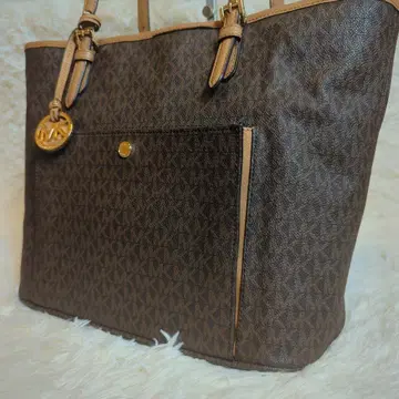 Michael Kors 브라운 토트백