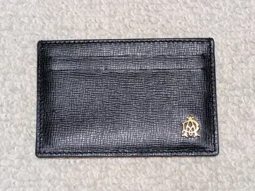 새상품급 dunhill 던힐 카드 케이스 교통카드 지갑 블랙 스페인산