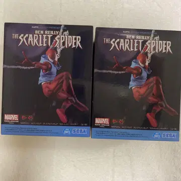 MARVEL 프리미엄 피규어 "스칼렛 스파이더" 2개 세트 미개봉