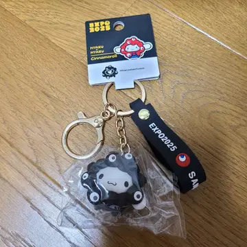 시나모롤 만박 회장 한정판 블랙 미야쿠미야쿠 코스프레 키링 산리오