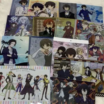 문호 스트레이독스 클리어 파일 모음 세트