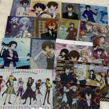 문호 스트레이독스 클리어 파일 모음 세트