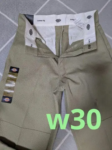 Dickies 루즈핏 워크 팬츠 30/32