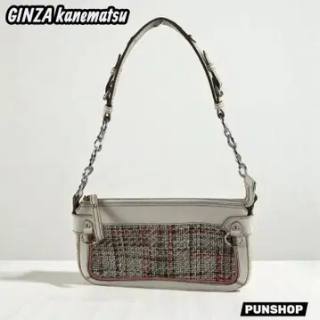 GINZA kanematsu 긴자 카네마츠 핸드백 화이트 브랜드