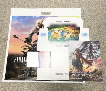 스퀘니 팜플렛 스토리지 박스 쇼핑백 3종 세트 TGS