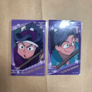 닌타마 란타로 아야베 키하치로 간담회 운동회 클리어 카드 2장 세트