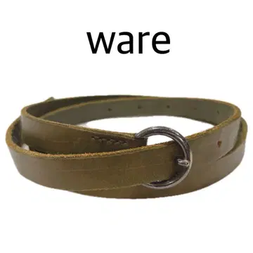 WARE 의류 웨어 벨트 실버 버클