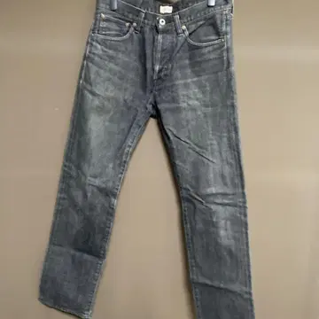 J.S. HOMESTEAD & CO. 다크 그레이 스트레이트 데님