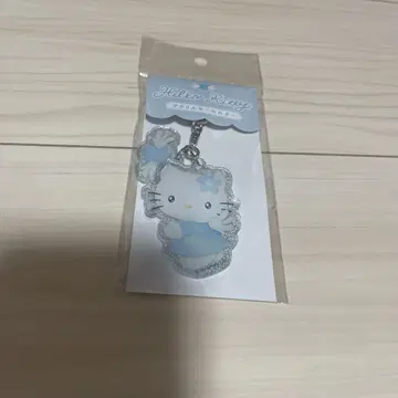 헬로키티 아크릴 키링 파랑