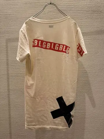 00s L.G.B. 로고 코팅 티셔츠 y2k