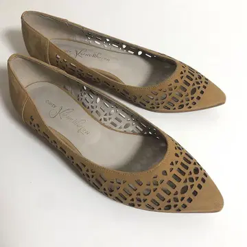 긴자 카네마츠 플랫슈즈 플랫 펌프스