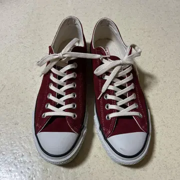 CONVERSE 스웨이드 올스타 J OX RED