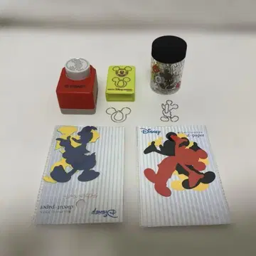Disney 문구 세트 미키마우스 도널드 덕 미키 도날드