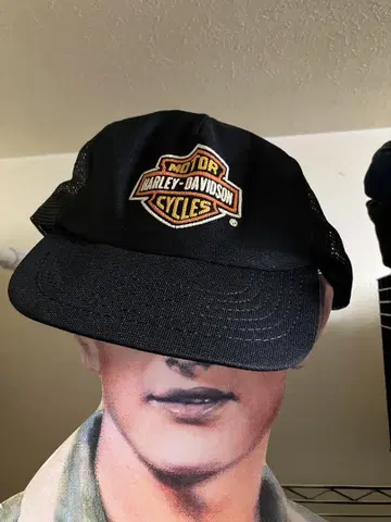 할리데이비슨 메쉬 캡 블랙