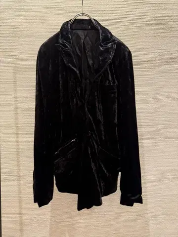 00s fuga velor tailored jacket y2k 자켓