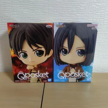 진격의 거인 Qposket 피규어 엘렌 미카사 2세트