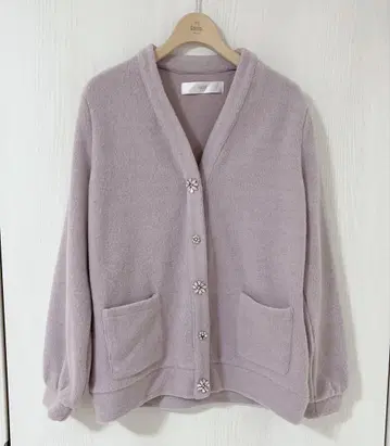[ tocco closet ] 포켓 플라워 비쥬 가디건