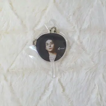 INI 니시 히로토 XQUARE 캡슐 부채 키링