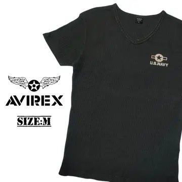 아비렉스/서멀 V넥 티셔츠/Size:M/익명 배송/무료배송1