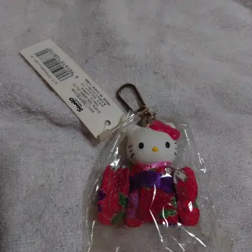 헬로키티 일본풍 코스튬 인형 키링