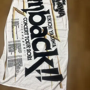 EIKICHI YAZAWA 콘서트 타월 2021