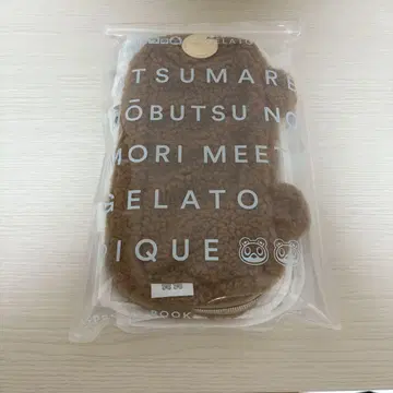모여봐요 동물의 숲 젤라또피케 수납 토트 보아 파우치 북