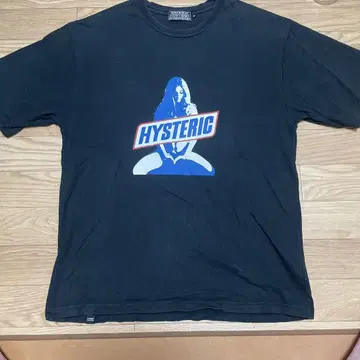 HYSTERIC 그래픽 T셔츠 M 블랙