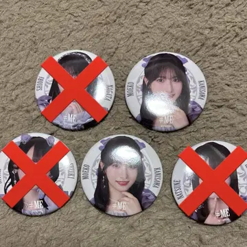 노이메구 캔뱃지 모브노데레라 카니사와 모에코