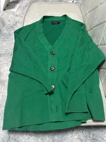 UNITED TOKYO 그린 가디건 사이즈 1