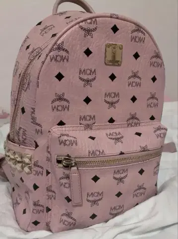 MCM 백팩 소프트 핑크 S 사이즈