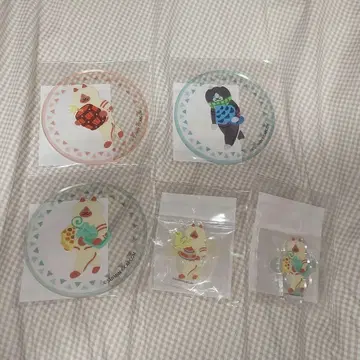SUIMIN x 아이루 캡슐 복권 코스터 4종류 몬헌
