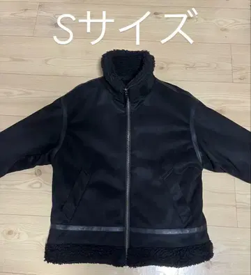 clel 리버서블 페이크 무스탕 자켓