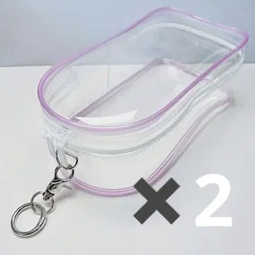러브브 투명 케이스 방수 보호 키링