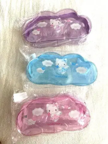 헬로키티 엔젤 구름 모양 펜 케이스