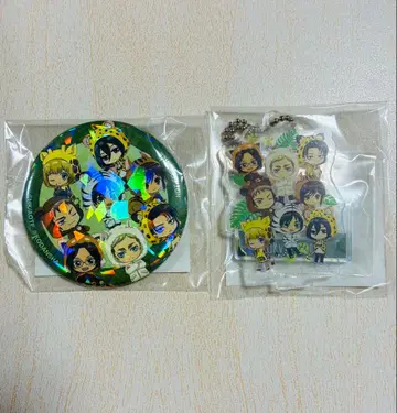 진격의 거인 토부 동물공원 캔뱃지 아크릴 스탠드 특전 집합 홀로그램