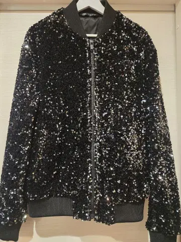 ZARA 스팽글 자켓