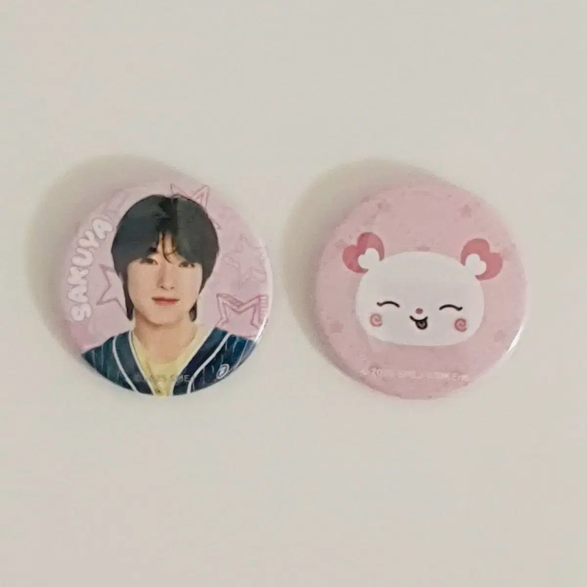 Nct wish Japan fanmeeting Matsuri goods Sakuya pin button badge Pangyi