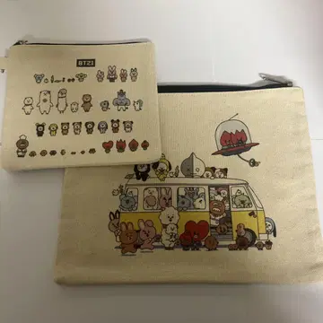 BTS BT21 파우치 패밀리
