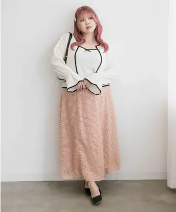 핑크 쿠레트 4L 롱 기장