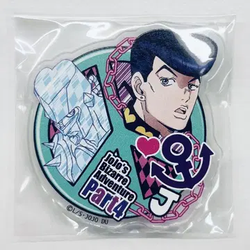 죠죠의 기묘한 모험 아크릴 배지 히가시카타 죠스케 & 크레이지 다이아몬드