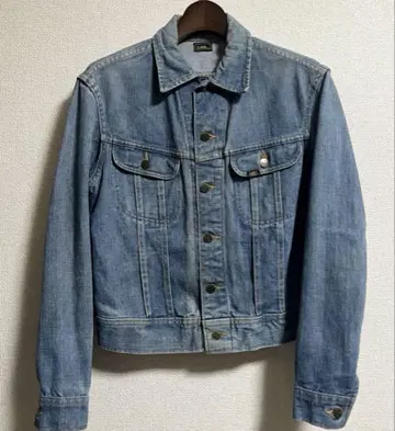 70s 80s Lee 데님 자켓 Made in Belgium