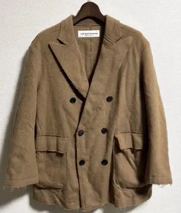 THE SHINZONE 더블 브레스트 벨티드 자켓