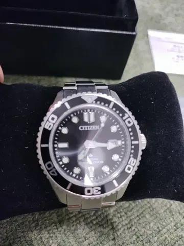 CITIZEN 자동 와인딩 다이버 워치 200m 방수