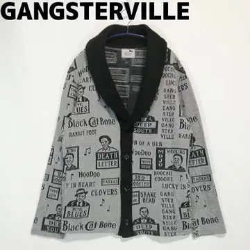 갱스터빌 가디건 MOJO-SHAWL CARDIGAN S