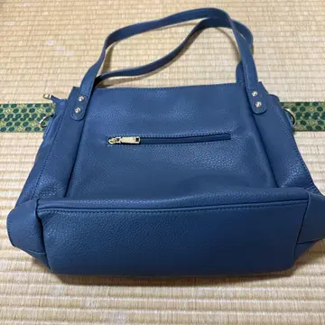 토트백 네이비 그레이