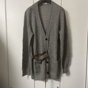 DRIES VAN NOTEN 드리스반노튼 그레이 가디건 S