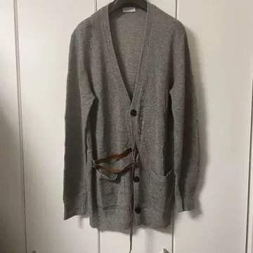 DRIES VAN NOTEN 드리스반노튼 그레이 가디건 S