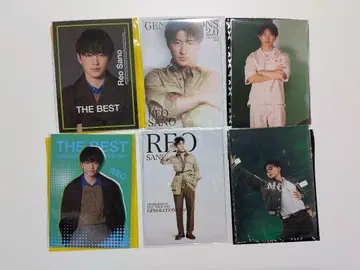 GENERATIONS 사노 레오 포토 카드 6장 세트