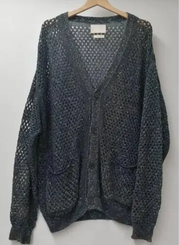 [ YOKE ] meshed knit cardigan [ size:3 ]