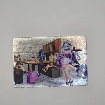 원신 스시로 콜라보 한정판 메탈릭 카드 시크릿